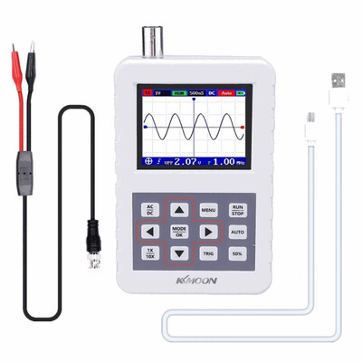 

KKmoon DSO PRO Digital Oscilloscope Handheld Oscilloscope Mini Palm Size Oscilloscope with 5M Bandwidth 20MSs Sampling Rate