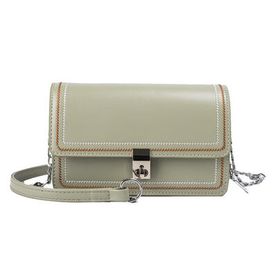 

Leather Small Shoulder Messenger Handbags Women Solid Color Crossbody Bags
