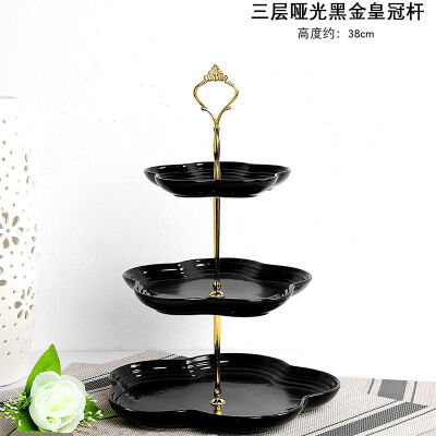 

Cake Stand Plate Bracket Stand New 2 Tier Cake Plate Stand Cupcake Fittings Silver Golden Wedding Party