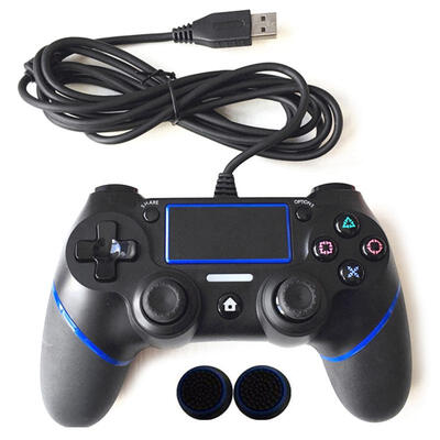 

PS4 Controller Wired Gamepad For Playstation Dualshock 4 - Blue
