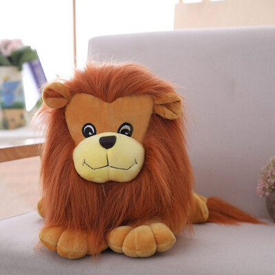 

Siaonvr Lifelike Lions Friend Light Brown Childrens Plush Stuffed Animal Toy 9 inches