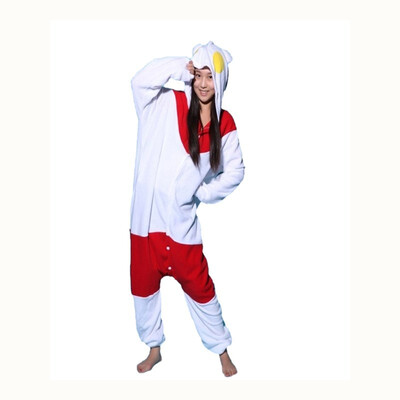 

Export British&American monocular strange one-piece pajamas men&women thickening shake brushed jumpsuit onesies cartoon pajamas