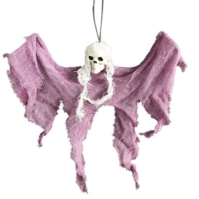 

Horrible Scary Skull Ghost Ornament Halloween Party Haunted House Bar Decoration