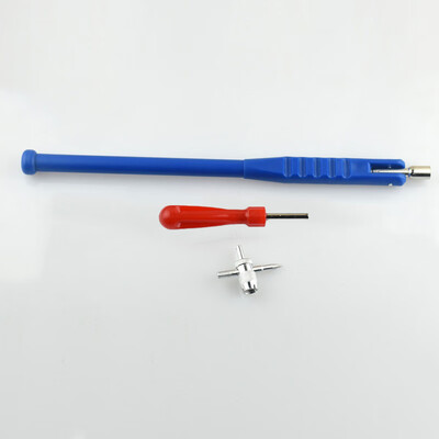 

4 In 1 Bicycle Valve Tool Bike Wheel Hub Remover Installing Venting Parts Repair