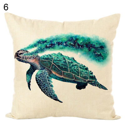 

45x45cm Animal Printed Throw Pillow Case Cushion Cover Home Sofa Bed Car Decor