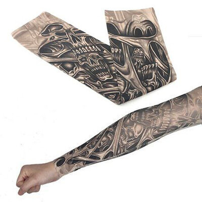 

Flower arm tattoo sleeve seamless outdoor riding tattoo sunscreen sleeve riding tattoo sleeve custom color