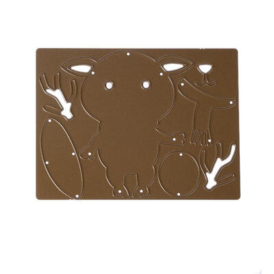 

Cute Deer DIY Metal Cutting Die Stencil for Scrapbooking Decorative Craft