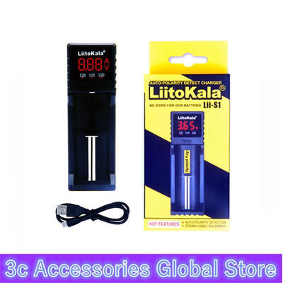 

NEW 2019 Liitokala Lii-S1 Universal Smart Battery Charger For Rechatgeable Batteries Ni-MH Ni-Cd A AA AAA SC Li-ionIMRLiFePO