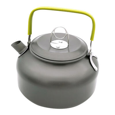 

Aluminum Alloy 08L Outdoor Portable Camping Kettle Teapot Travel Tableware