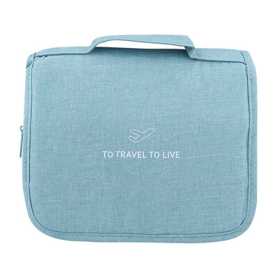 

Gobestart Hanging Toiletry Bag Large Kit Folding Makeup Organizer for Men & Women Travel