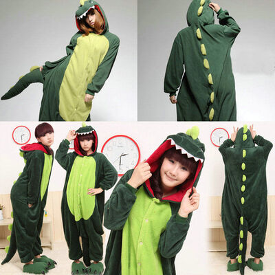 

Soft Adult Pajamas Kigurumi Cosplay Costume Animal Onesie Sleepwear Unisex SXL