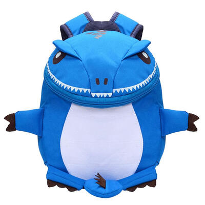

3D Dinosaur Kids School Bags Kindergarten Cartoon Zipper Nylon Backpacks