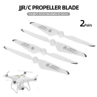 

2Pairs JJRC X6 Drone Propeller Blade Foldable Propeller Props for X6 GPS Brushless RC Drone