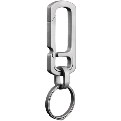 

Outdoor Climbing Buckle Titanium Alloy Carabiner Keychain Key Ring Clip Hook