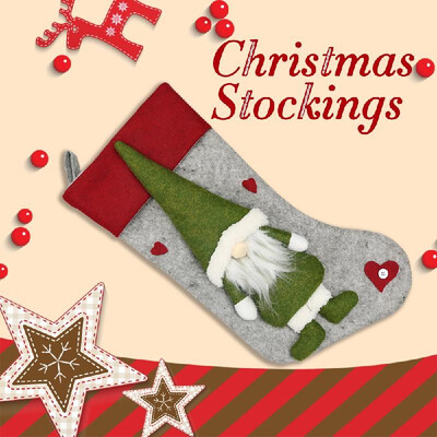 

Christmas New Style Creative Faceless Doll Christmas Tree Pendant Christmas Decoration Christmas Socks Gift Bag For Christmas Part