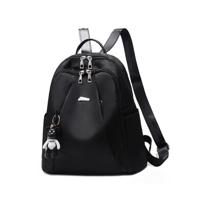 

Backpack female tide bag wild travel backpack Oxford cloth canvas ladies bag small back