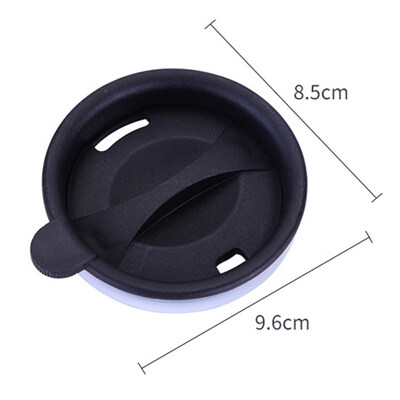 

500ml Stainless Steel Coffee Mug Beer Tea Milk Travel Hand Large Cup Straw Lid