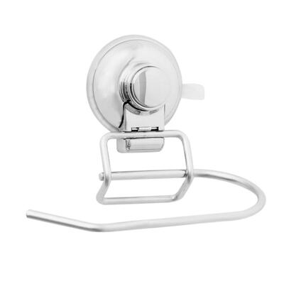 

Stainless Steel Strong Suction Cup Hook Bathroom Toilet Roll Paper Holder