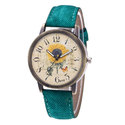 

Warm Sunflower Pattern Womens Watches Fashion Business Relojes Para Mujer Minimalism Horloge Dames Clock Relogio Feminino