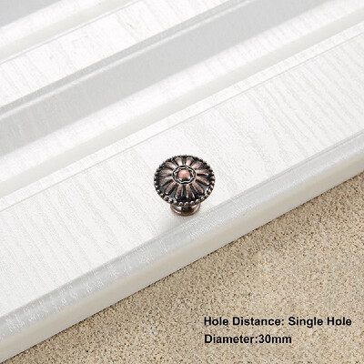 

Cabinet Pull Kitchen Cupboard Door Draw Handles Knobs Vintage European Style Aluminium Alloy Furniture Cabinet Hardware with Screw