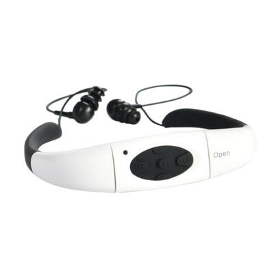 

Waterproof 8GB Water Swimming Sport MP3 Music Player Neckband Stereo Earphone Audio Headset with FM for Diving Swimming