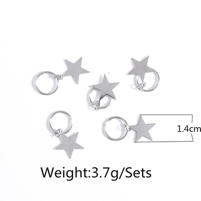 

New Fashion Sea Shell Turkish Hamsa Star Cross Chic Africa Pigtail Hairpin Decorative Hair Clip Creative Women Accessories Gift