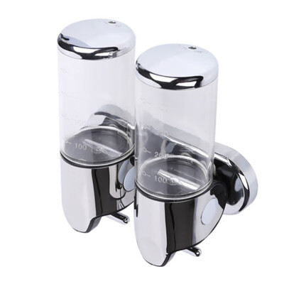 

ABS Plastic Dispensador Wall-Mountedbath Hand Soap Dispenser Single Double Liquid Soap Dispenser 500Ml1000Ml1500Ml