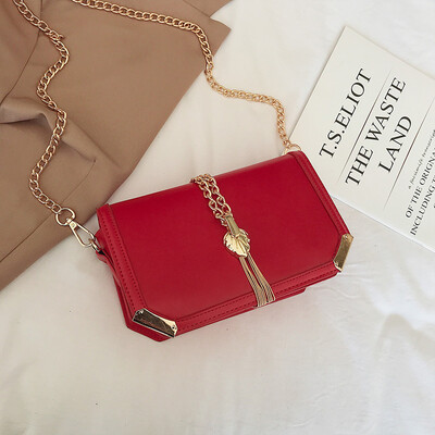 

Senior sense small bag female 2019 new wave Korean version of the foreign simple shoulder bag fashion temperament wild small square bag