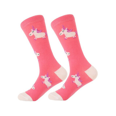 

Creative High Quality Fashion men&women socks cotton funny crew cartoon animal fruit print novelty gift socks