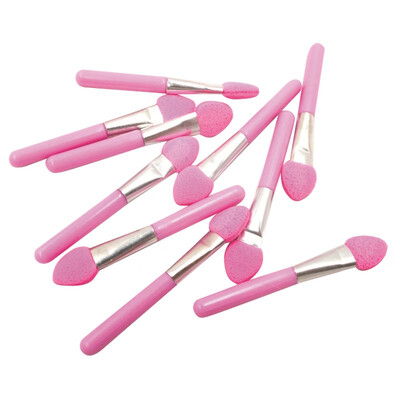

10Pcs Eyeshadow Applicator Sponge Make Up Supplies Portable Eye Shadow Makeup Brushes Cosmetic Tools