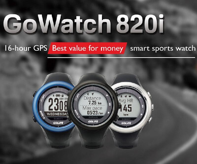 

GOLiFE GoWatch 820i Outdoor GPS Smart Sports Watch Rechargeable Running Cycling Swimming Hiking Triathlon 5ATM Water Resistant