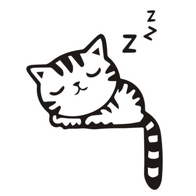 

Cute Cat Dog Waterproof Switch Sticker DIY Removable Wall Decals Home Decor