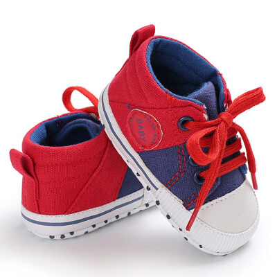 

Baby Shoes Sneakers Girls Boys Canvas Casual Toddler Shoes Anti-Slip Breathable First Walkers