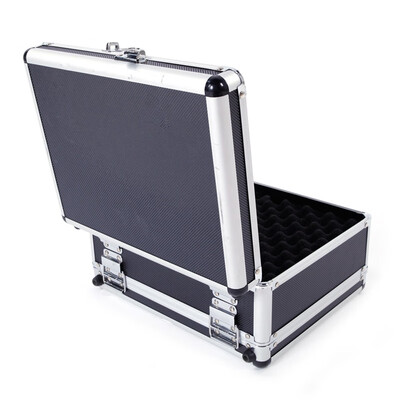 

Lockable Gun Protector Case Hard Pistol Storage Carry Box Guard Handgun Black