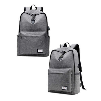 

Portable USB Charging Backpack Casual Large Capacity Schoolbag For Students