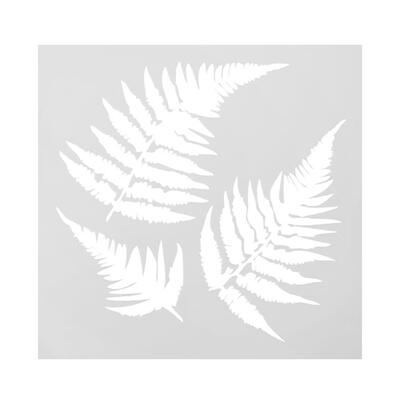 

3 Seaweed Printing Coffee Cake Spray Mold Stencil Fondant Template Decorate