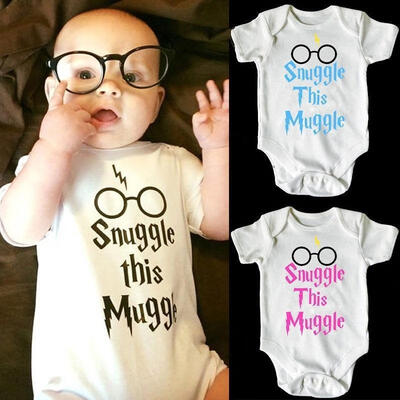 

Muggle Newborn Baby Girls Boys Cottton Romper Bodysuit Playsuit Outfit Clothes CUTE