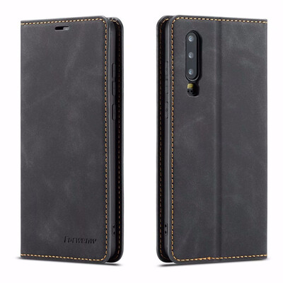 Huawei P30 series Premium luxury leather magnetic phone case