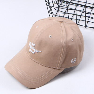 

Korean version embroidered letter hat female personality leisure baseball cap creative fashion couple hat sunscreen hat tide