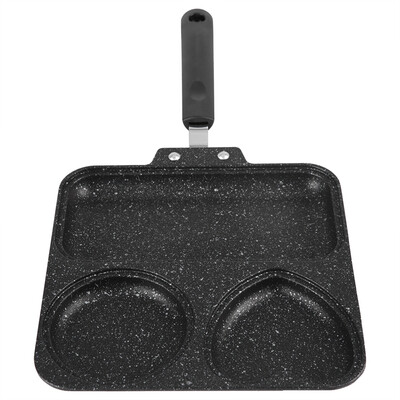 

Greensen 3 In 1 Non Stick Grill Pan Divided Skillet Egg Beef Steak Frying Pan Beef Steak Pan Divided Pan