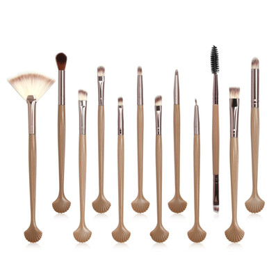 

8pcs Makeup Brush Set Pink Burst Crack Foundation Brush Large Shadow Brush Eyebrow Brush Eyelash Brush Kit