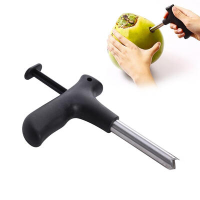 

Coconut Opener Tool Coco Water Punch Tap Drill Straw Open Hole Cut Gift