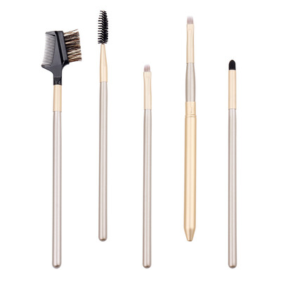 

Gobestart 5PCS Makeup Brush Set Eye Shadow Brush Cosmetics Blending Brush Tool