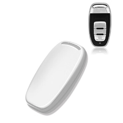 

Key Fob Case Button for Audi Silver