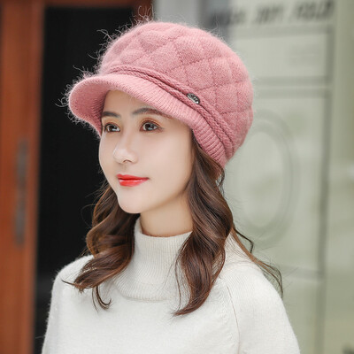 

Tailored Women Winter Warm Cap Scarf Beret Baggy Knit Crochet Beanie Hat Ski Cap