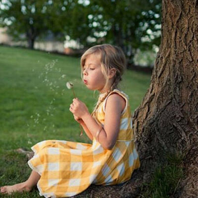 

US Toddler Baby Girls Checked Dress Princess Party Lace Dresses Kids Clothes