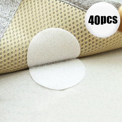 

Gobestart Strong Self Adhesive Fastener Magic Stickers Nylon for Bed Sheet Sofa Mat