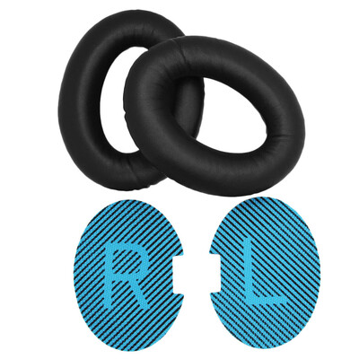 

Replacement Ear Pads Ear Cushions for Bose QuietComfort QC15 QC25 QC35 Over Ear Headphones Earmuff Cushion Protein Material1 Pair
