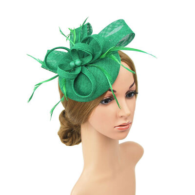 

Fashion Elegant Womens Flowers Wedding Evening Party Formal Dress Hat