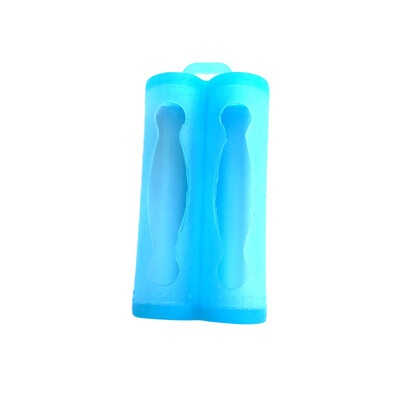 

〖Follure〗Two Battery Cover Protective Case Colorful Silicone For 18650 Battery